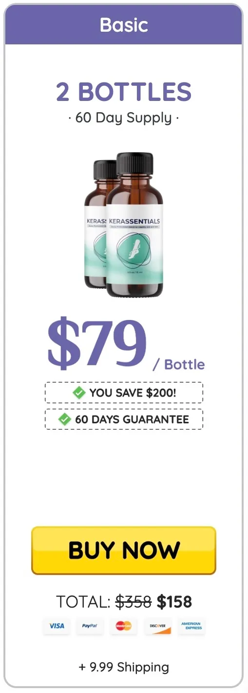 Kerassentials 2 bottle